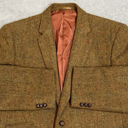 Harris tweed blazer - tweed,