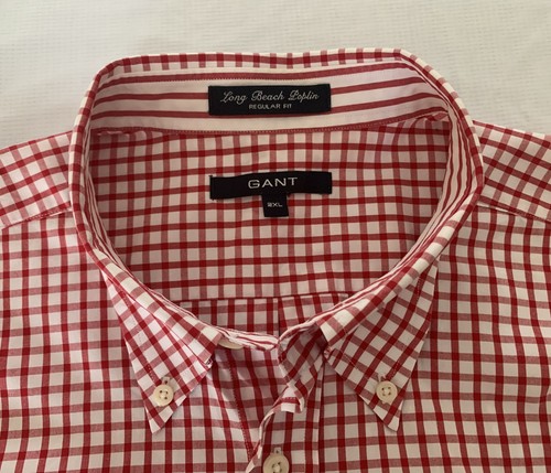 Men gant short sleeve red - men's,