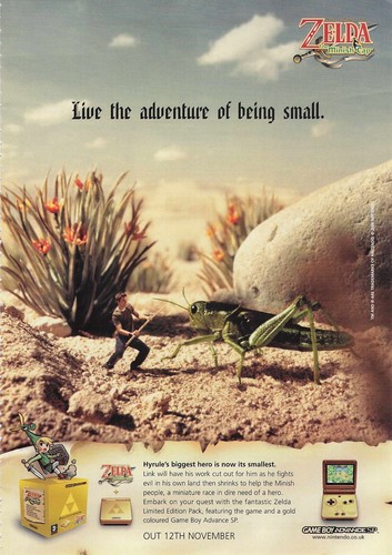 Original advert for zelda - original,