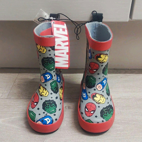 Kids grey marvel - marvel, wellies