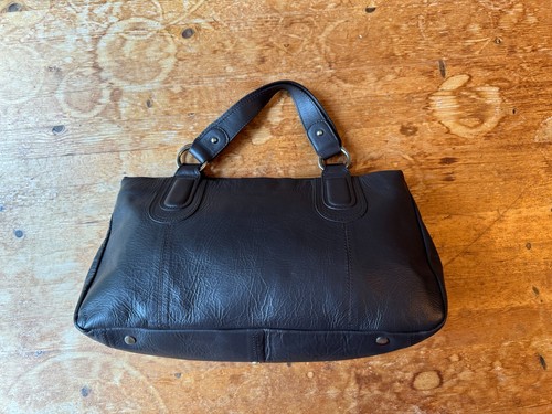 Ri2k brown leather handbag - brown,