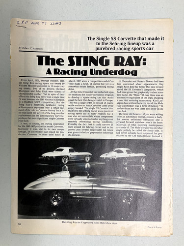 C050 corvette article the - corvette,