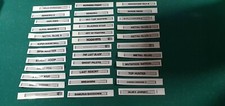 2x Labels, Sticker For