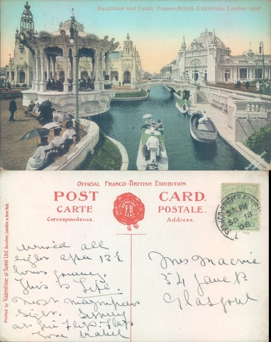 Bandstand and canal - bandstand, franco