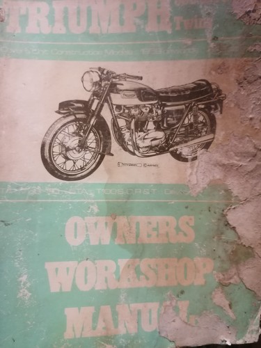 Haynes manual 137 triumph - haynes, 350