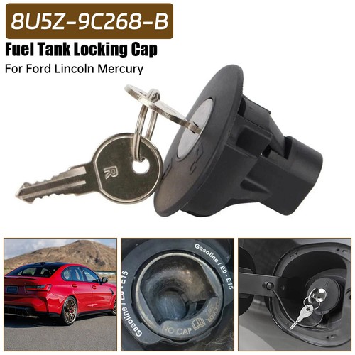 Fuel gas tank locking cap - tank, w/