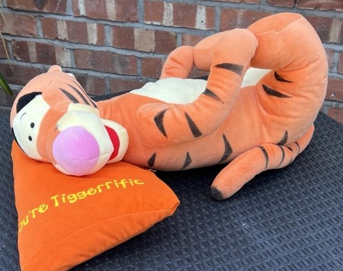 Large tigger soft toy plush - soft,