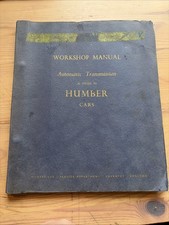 1964 Humber Cars Automatic