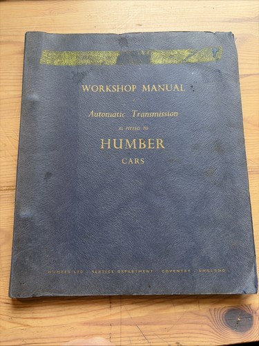 1964 humber cars automatic - 1964,