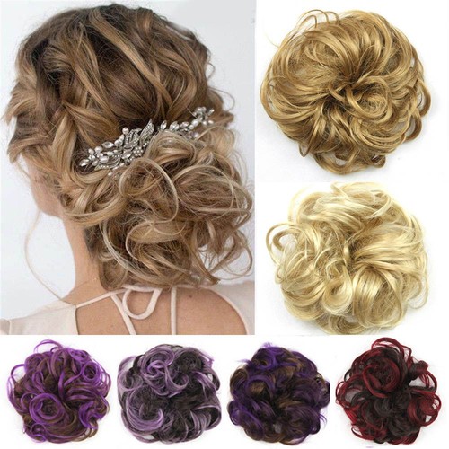 Band hair pieces - hair, bun