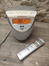 ROBERTS CRD-36 DAB/FM/CD/MP3/SD DIGITAL STEREO CLOCK RADIO REMOTE CONTROL 