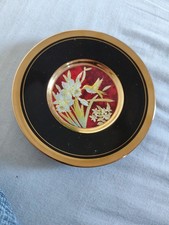 Chokin The Art of Choking Porcelain Japanese Plate