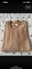 H&M Xs Brown Knitted Ladies