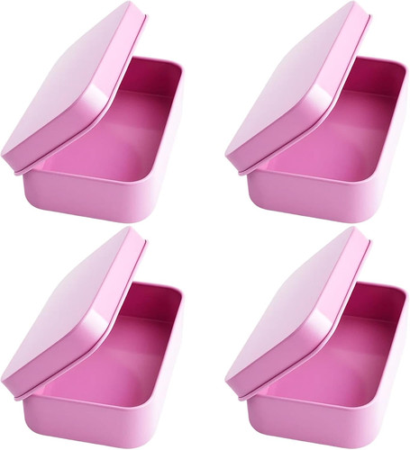 4pcs metal tin - 4pcs,