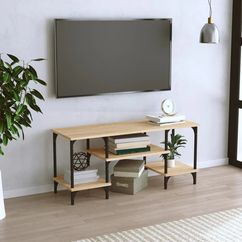 Industrial wooden stand - industrial, tv