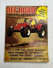 OFF ROAD Vehicles Magazine Jan/Feb 1971 Issue - VW Dune Buggy, Scout, Toyota