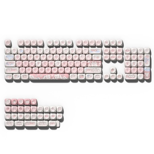 Color keycaps strawberry - color,