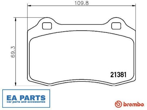 Brake pad set disc - pad,