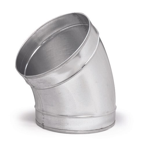Spiral duct b45 bend - spiral, (45°)