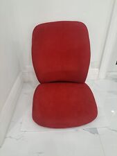 Steelcase Leap V2 Backrest And Seat Replacement Suede Fabric ,Red In Color 