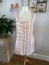 Summer Dress Size 12 Stripe 100% Cotton BNWT Holiday Sleeveless Tigerlily  