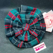 Hunting Rosette Tartan Brooch