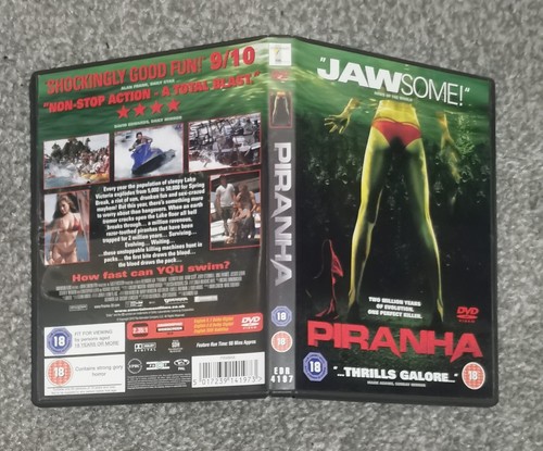 Piranha dvd action film movie - dvd,