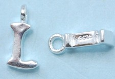 Tiny Sterling Silver Letters