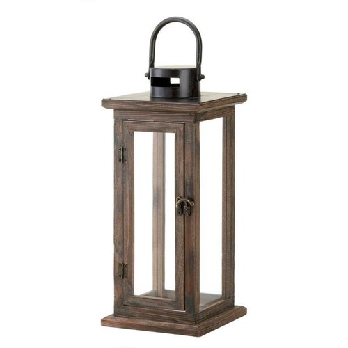 Lodge wooden lantern over - lodge,