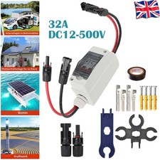 PV Isolator Switch IP65 DC500V Disconnect Circuit Breaker For Solar-Panels UK