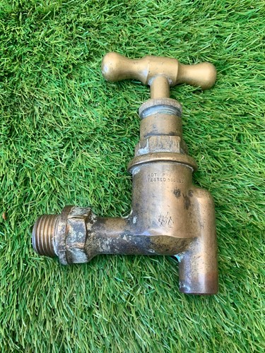 Vintage brass garden tap - tap, br452