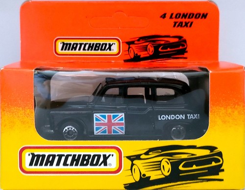 Matchbox london taxi fx4r - london,