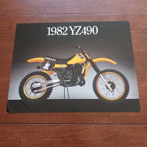 Yamaha 1982 yz490 original - 1982,