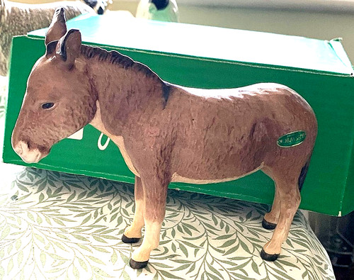 Beswick donkey glazed version - beswick,