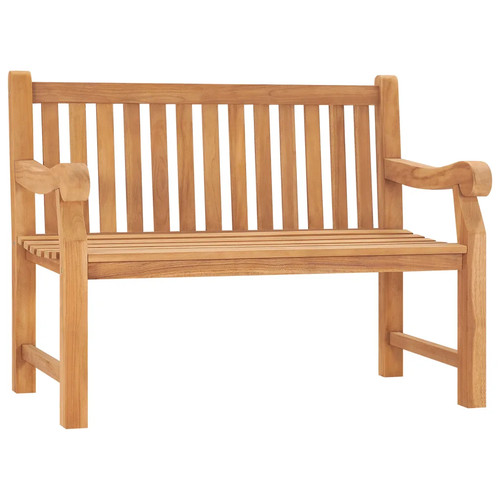 Garden bench teak 114x69x92cm - bench,