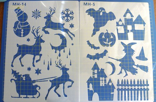 Craft stencils size - craft, stencils.