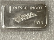 Rare! Vintage 1973 1 Oz .999