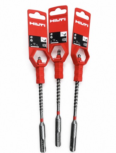 Pack hilti 6mm sds - 3, drill