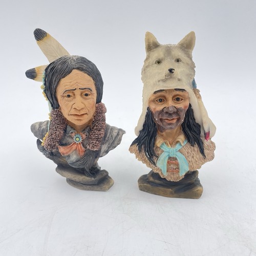 Native american bust - american, figurines