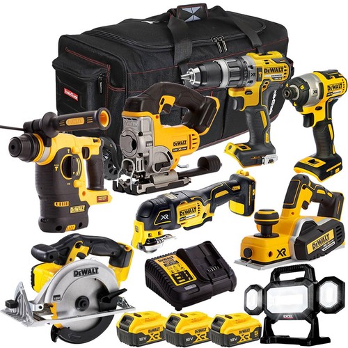 Dewalt 18v piece combo - dewalt,