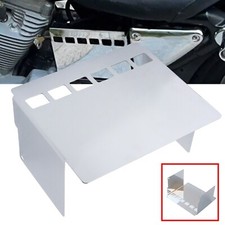 Chrome Top Side Battery Cover Kit For Harley XLH Sportster 883 1200 Super Glide