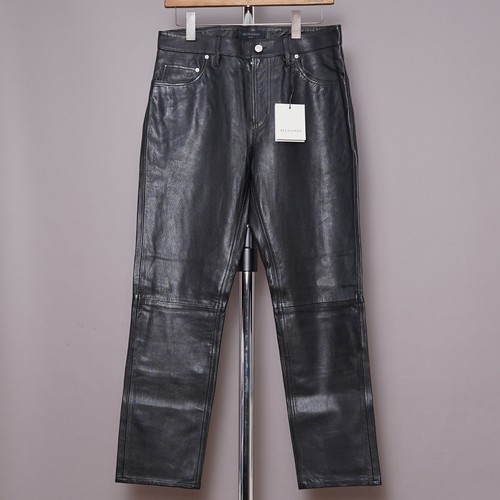 All saints leather jeans - saints,