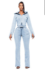 women’s joggers YAGI WRLD size L in Sky Blue