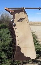 Men western leather beige - men,