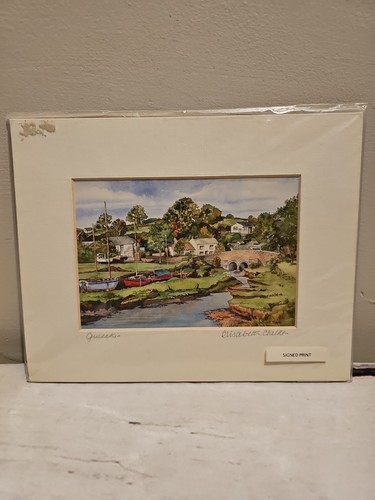 Elisabeth clarke signed print - clarke,
