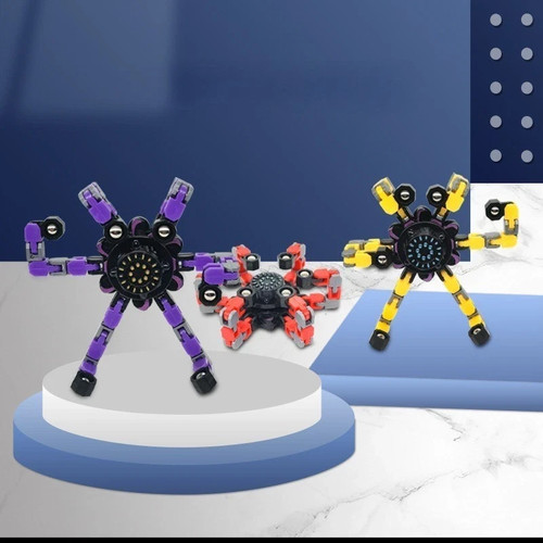 Transformable fidget spinners - transformable,