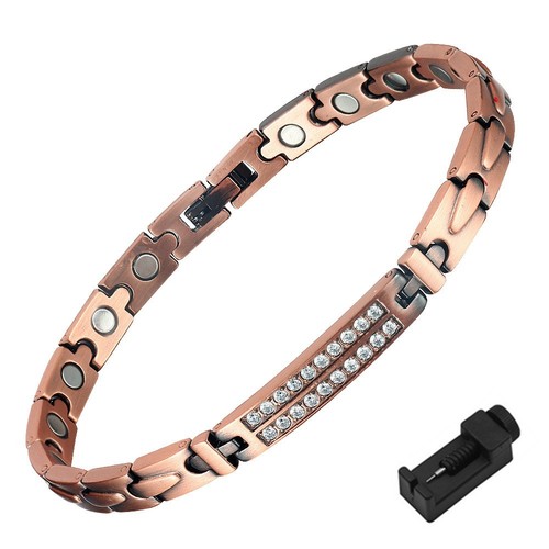Ladies copper link - copper, full