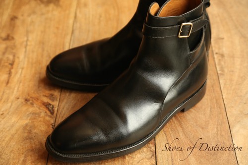 Tricker black leather - black,