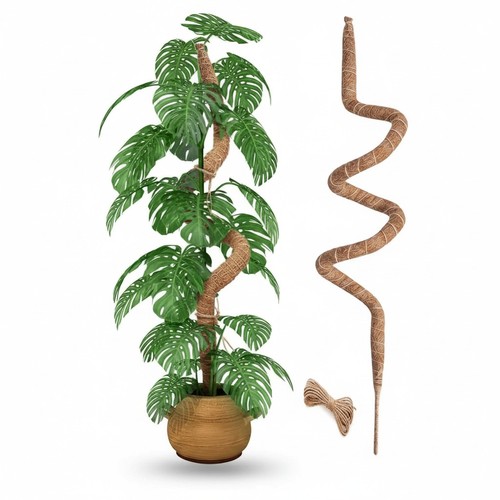 150cm moss pole bendable - moss,