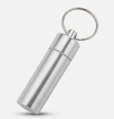 Aluminium waterproof pill box - pill,